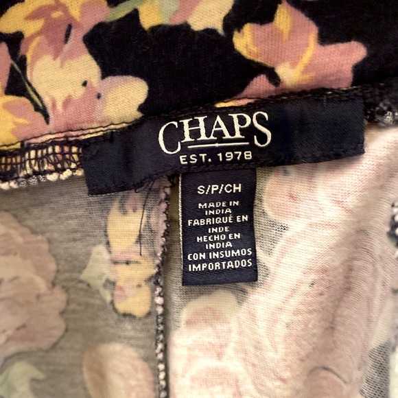 ๐2/$25๐ Chaps floral midi skirt S-M - Picture 4 of 5